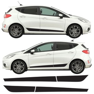 Lower Doors Side Stripes Decal Kit Air Release Vinyl Fits Ford Fiesta ST 5dr MK8