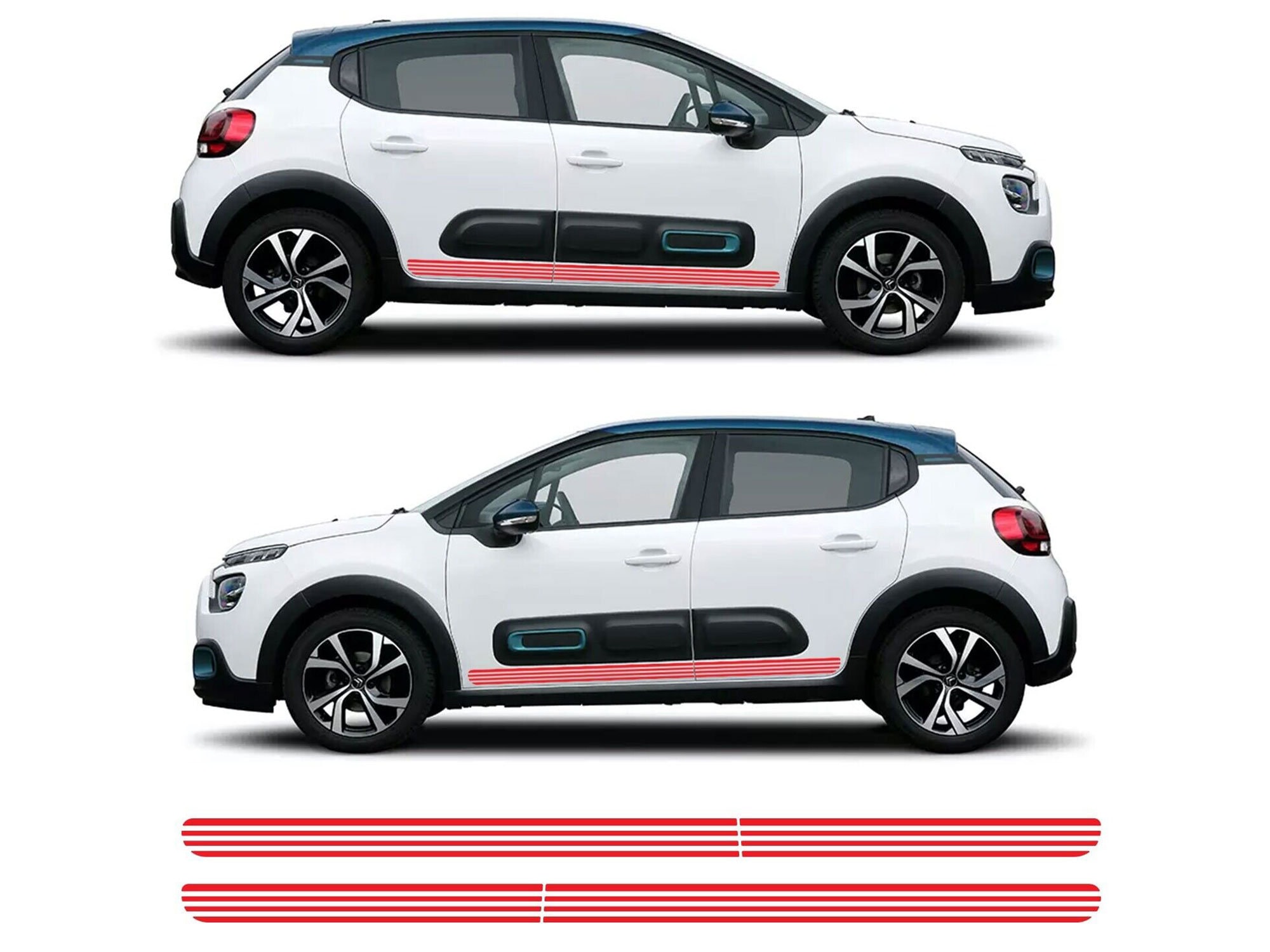 Adesivo Decalcomania In Vinile Con Logo Citroen Per Fari O Carrozzeria - Personalizzabile Colore - Foto 2