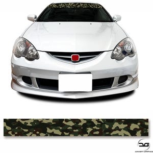 Camo Print Car Windscreen Sunstrip Banner Sticker Army Pattern JDM, Euro DUB Universal Fits Honda, Nissan, Mazda, Toyota
