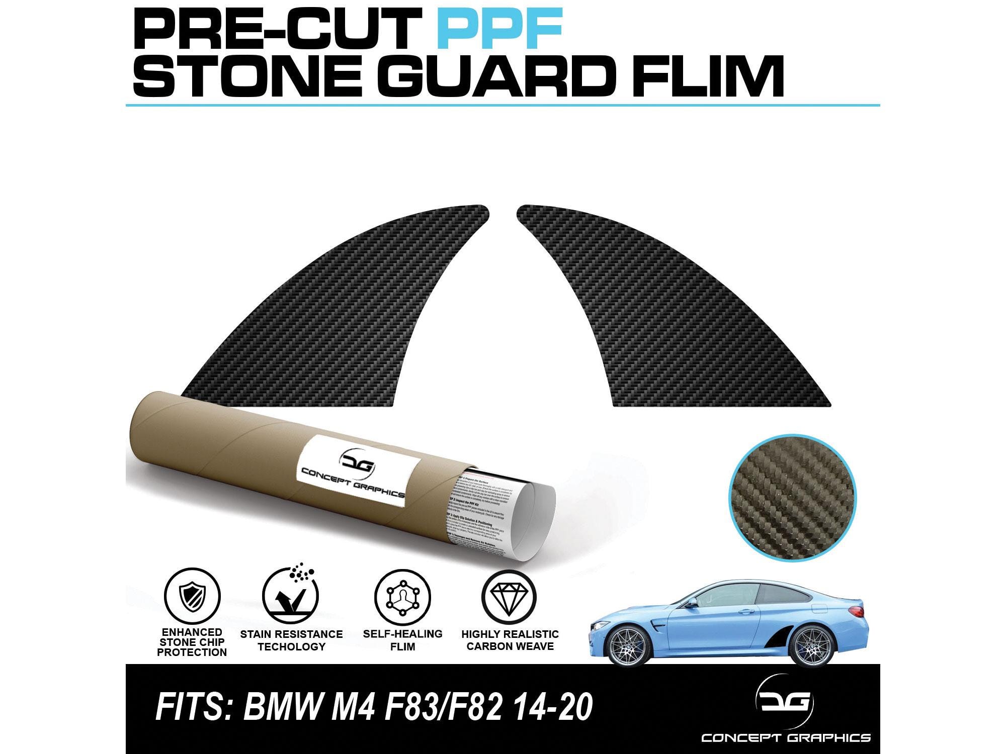 BMW M4 F83 F82用 ストーンチップガード PPF カーボンエフェクト 