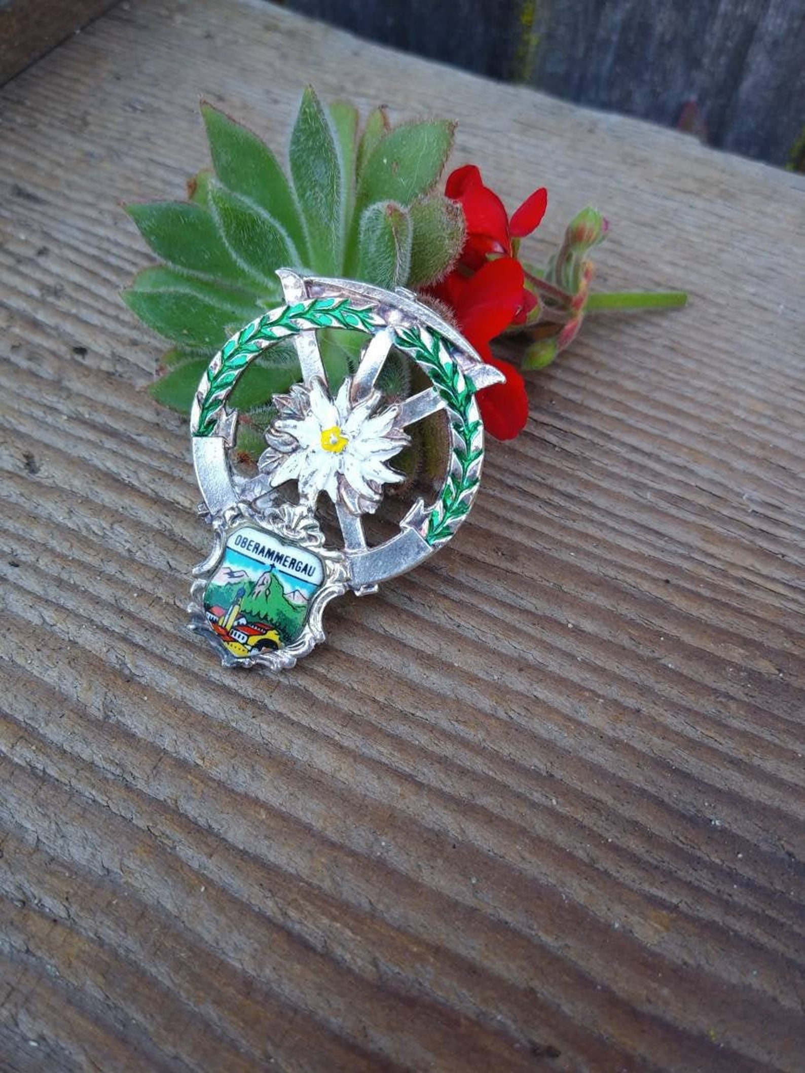 German Alpine Hat Pins History & Collecting A German Girl in America