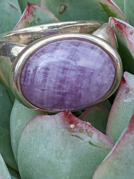 Vintage Amethyst Purple Ring, Sterling Joseph Esp… - image 10