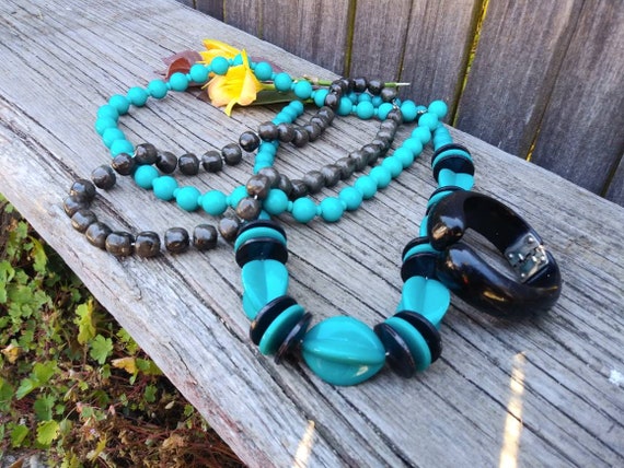 chunky 80s jewelry