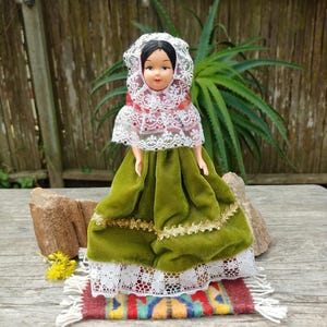 Vintage Collectable Mexican Folk Art Doll