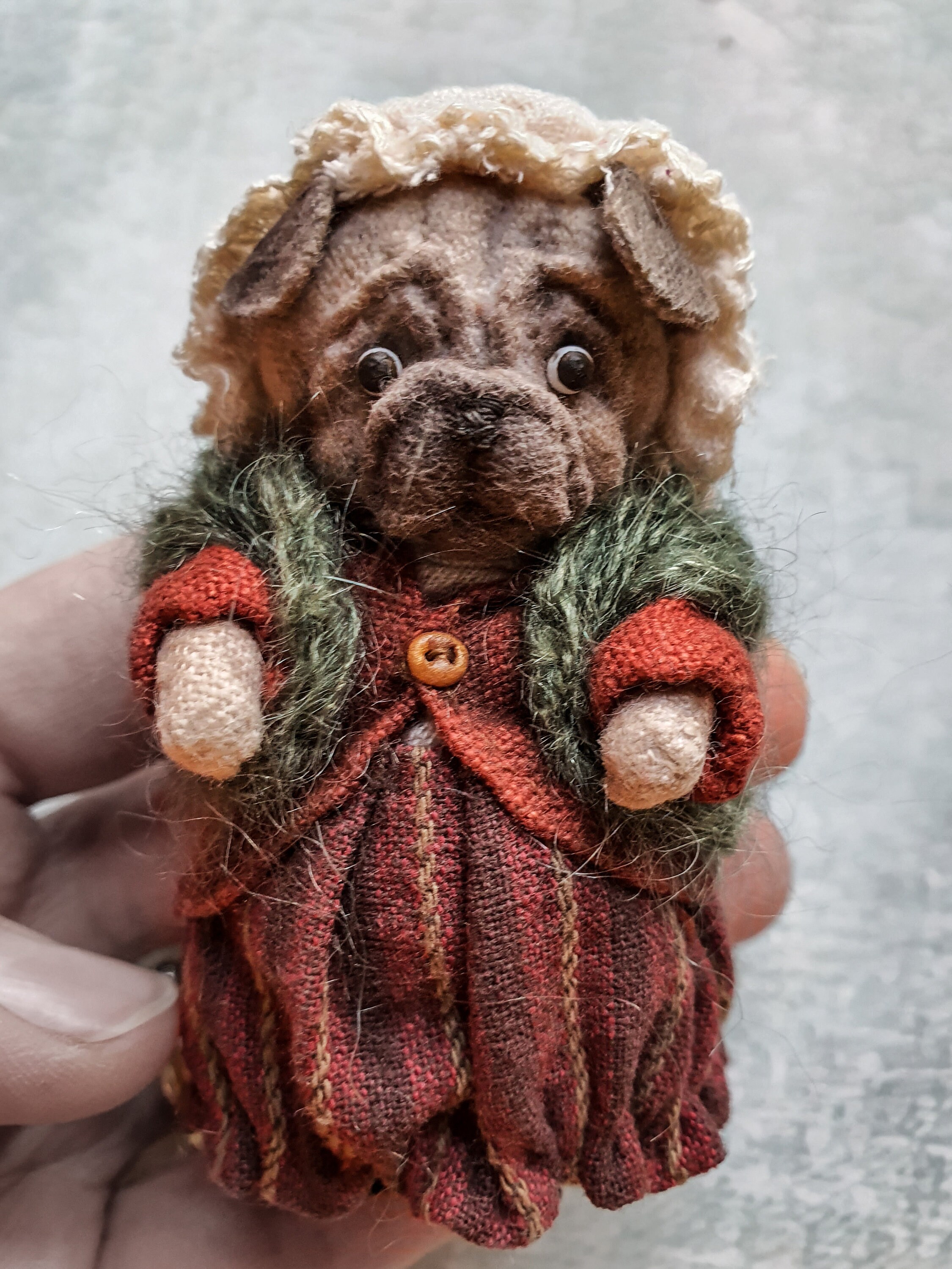 Teddy Bear Pug Etsy