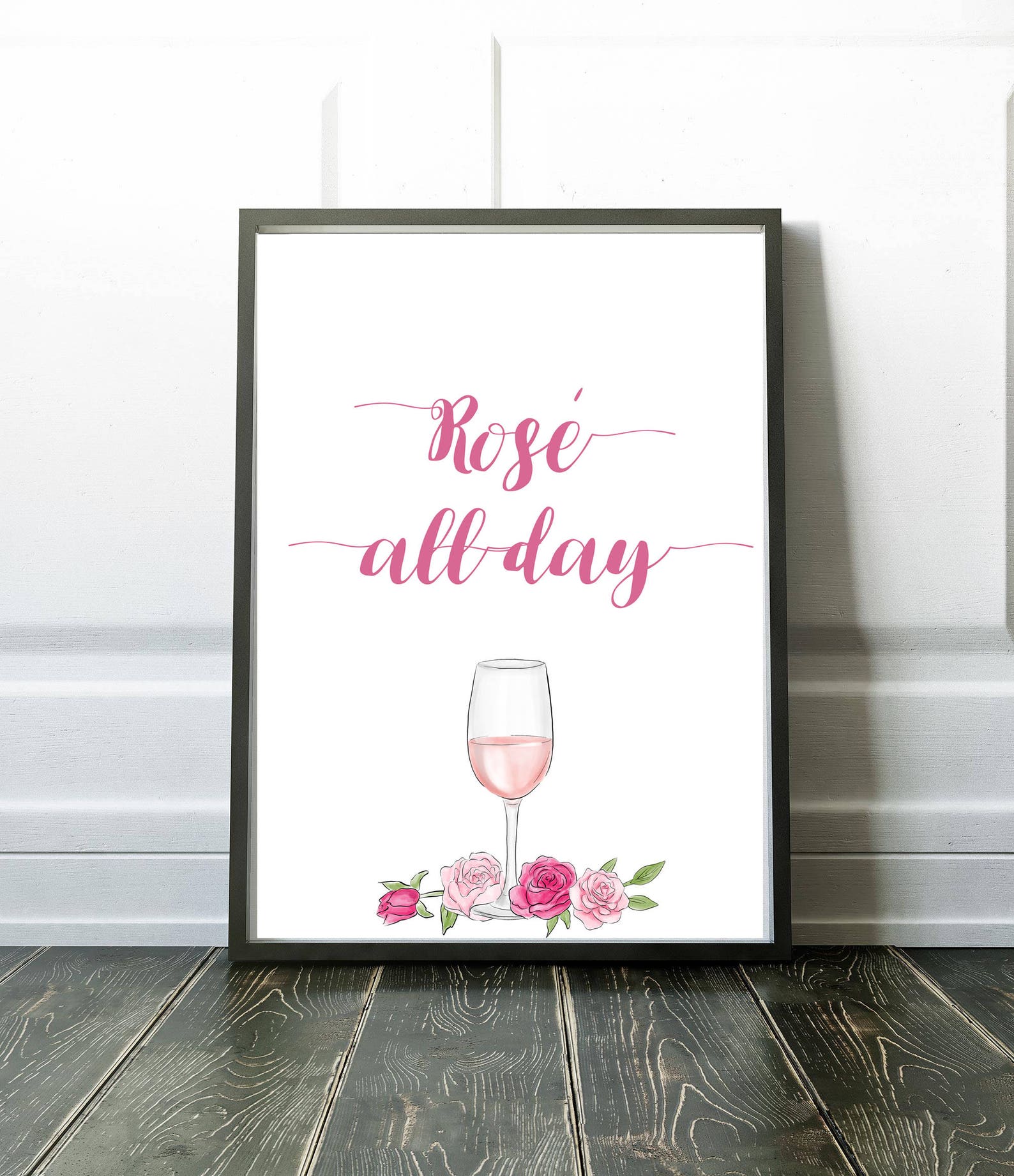Rose All Day / Rose' All Day / Wine Lover / Pink Rose' Etsy