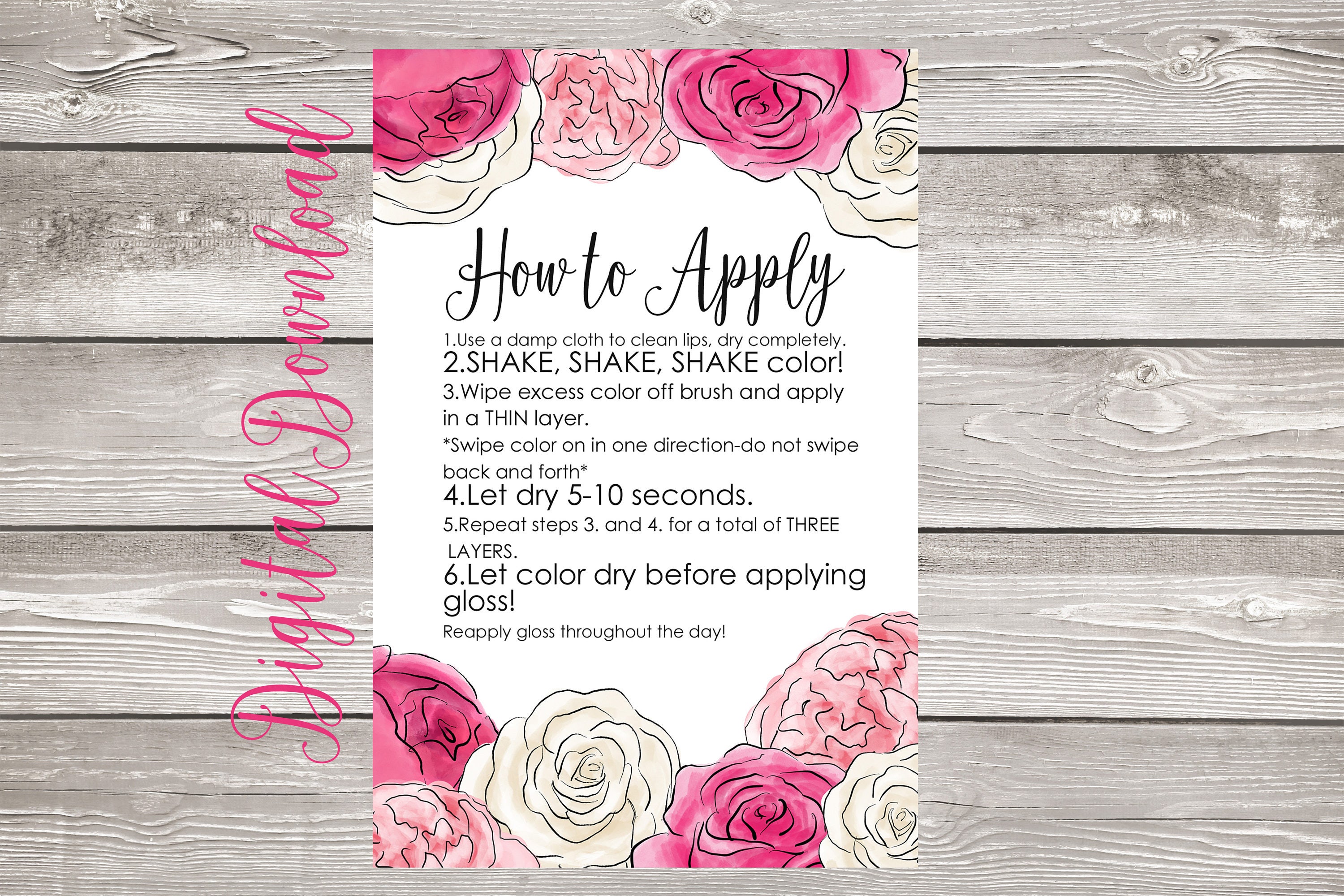 How to Apply Lipsense / Senegence / Lipsense / Lipsense Directions ...