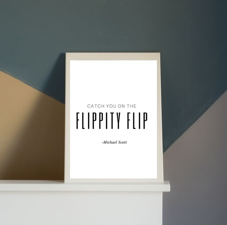The Office TV Show Printable Catch you on the flippity ...