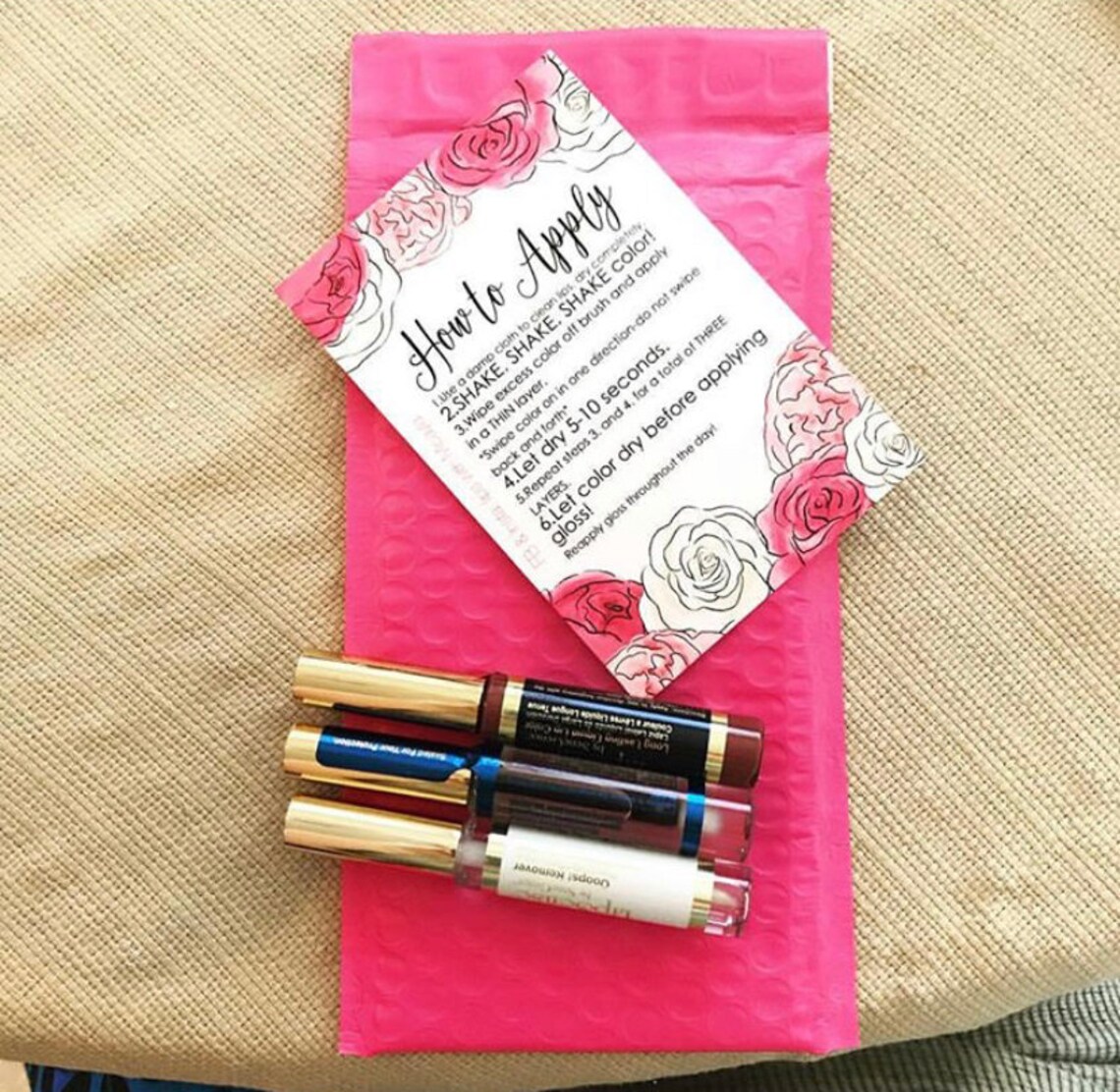 How to Apply Lipsense / Senegence / Lipsense / Lipsense Directions ...