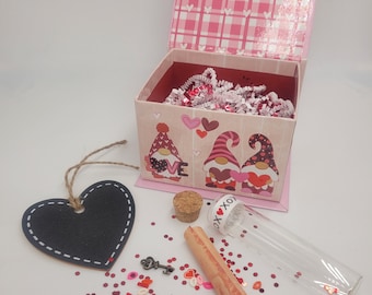 Personalized Message in a Bottle, Valentine's Day Gift