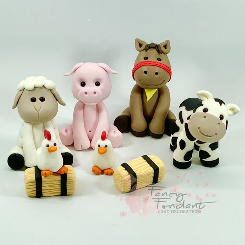 Koala Australiana Fondant Cake Topper Set Etsy Australia