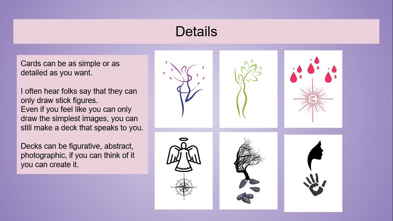 How to Create Your Own Oracle Card Deck PDF INSTANT DOWNLOAD Etsy Canada