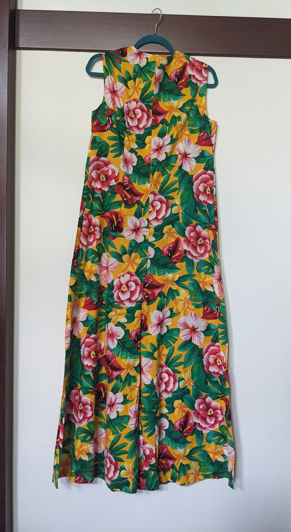 1960s Vintage Handmade Palazzo Jumpsuit