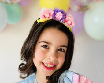 Candy Birthday Outfit, Candy Headband set, Sweet One Birthday