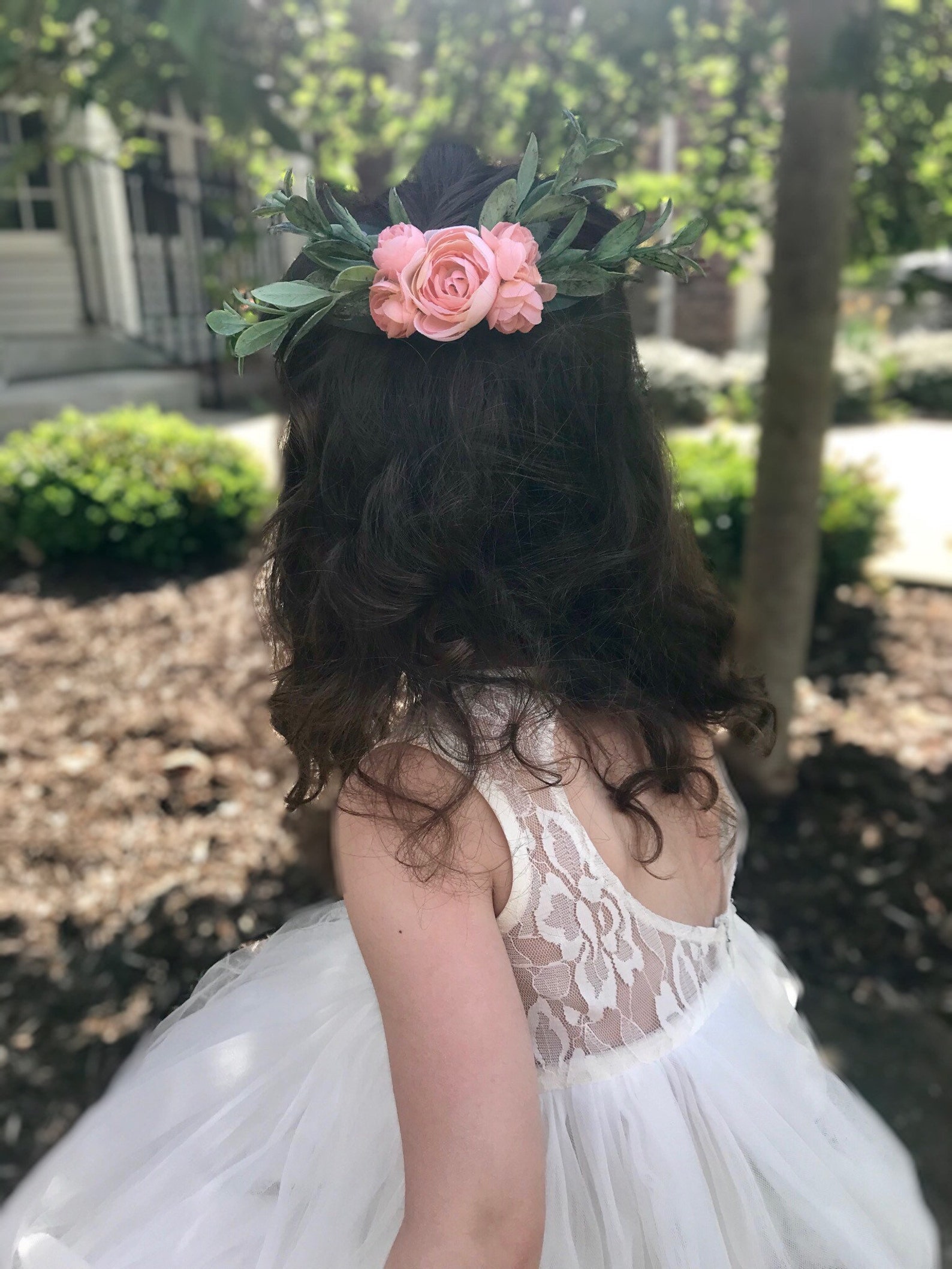 Pink Wedding Hairpiece Flower Hair Clip Wedding Hair Clip Etsy