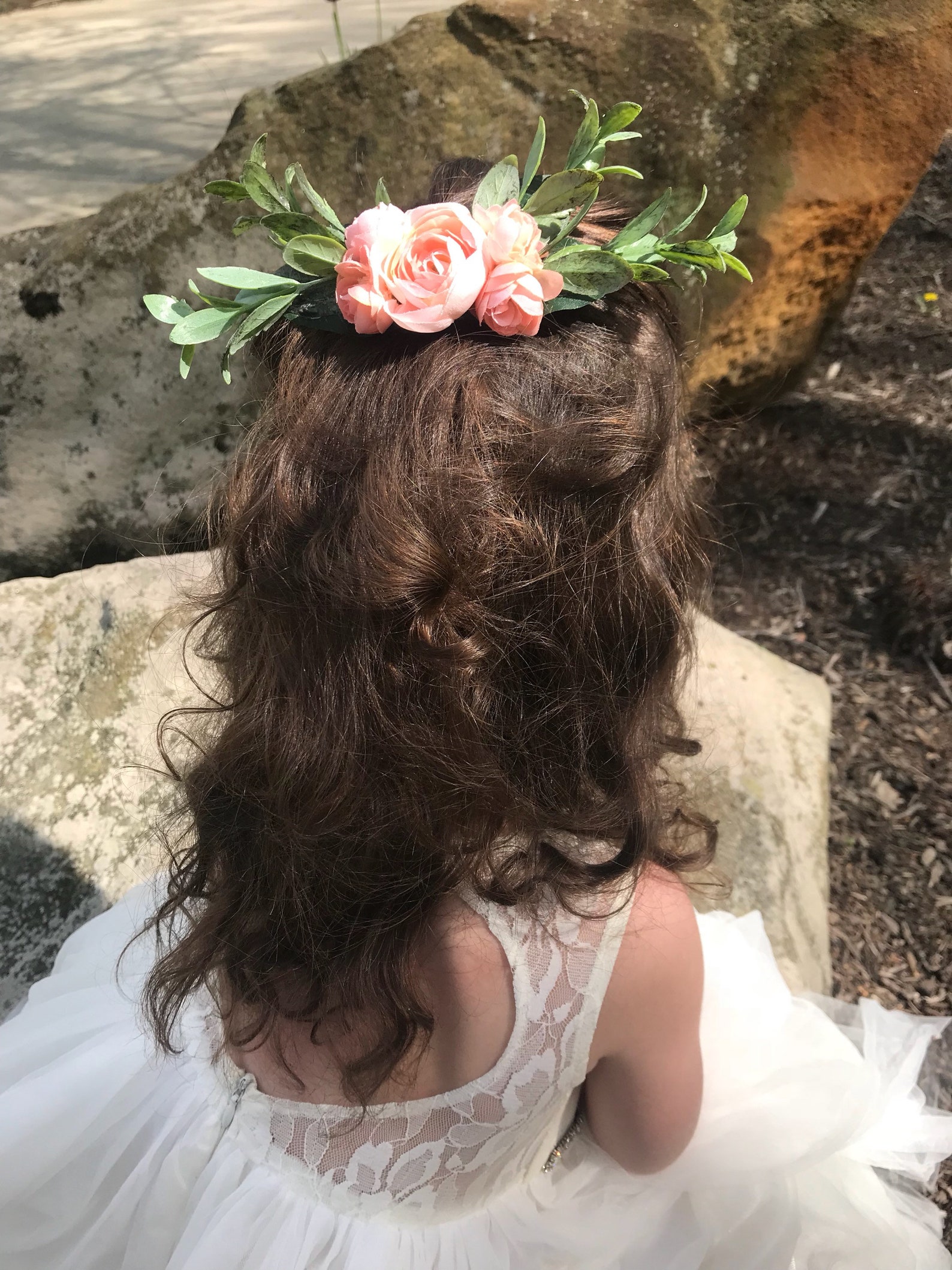 Pink Wedding Hairpiece Flower Hair Clip Wedding Hair Clip Etsy