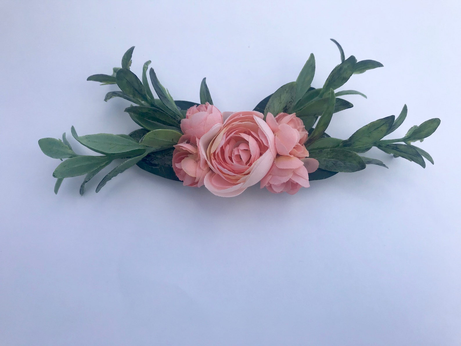 Pink Wedding Hairpiece Flower Hair Clip Wedding Hair Clip Etsy