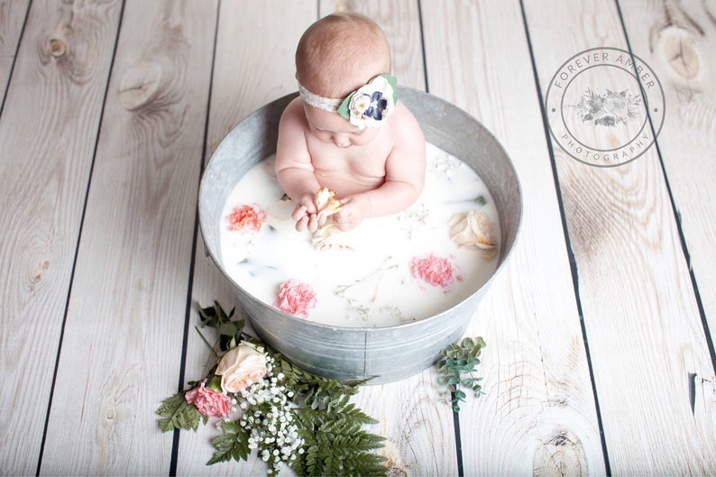 Baby Flower Headband or Flower Hair Clip