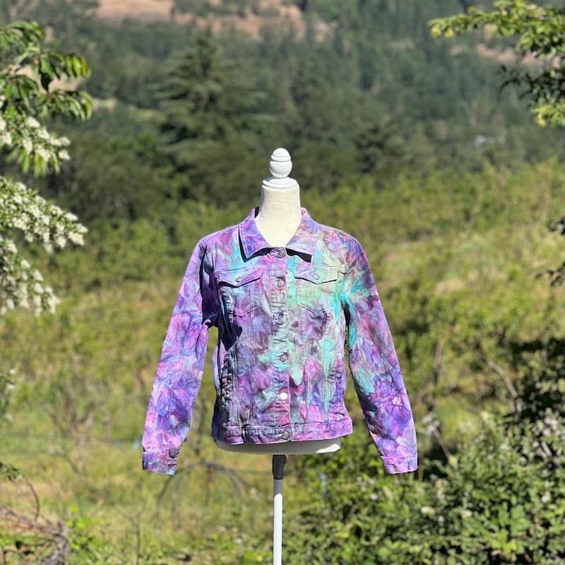 Tie Dye Harriet Jean Jacket
