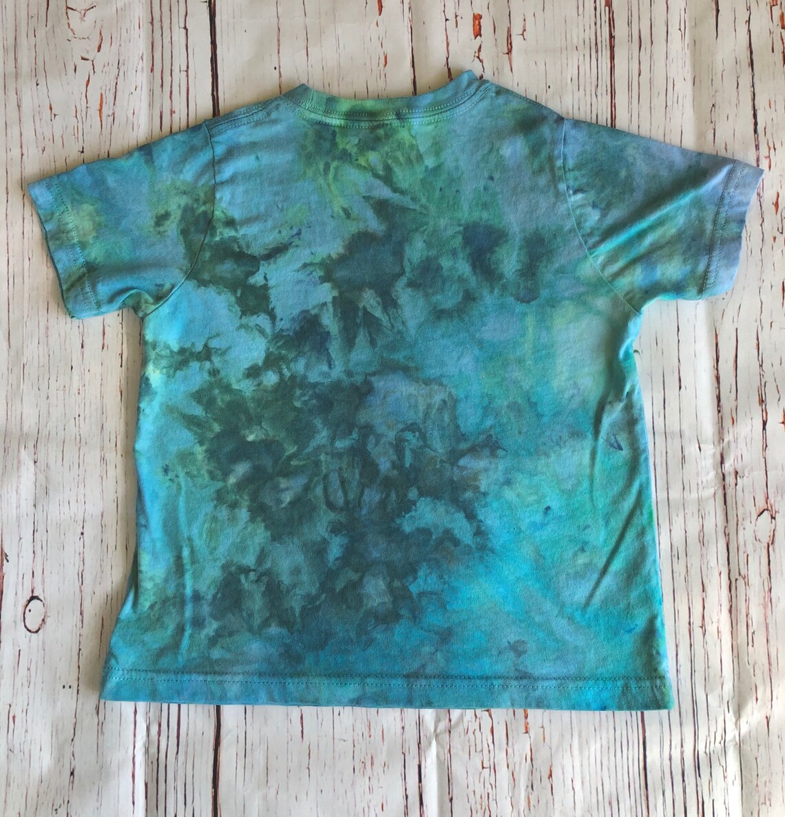 Childrens tie dye tee shirt size 4T little kids t shirts Etsy