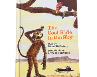 Vintage The Cool Ride in the Sky Dinae Wolkstein Paul Galdone 1973 Knopf
