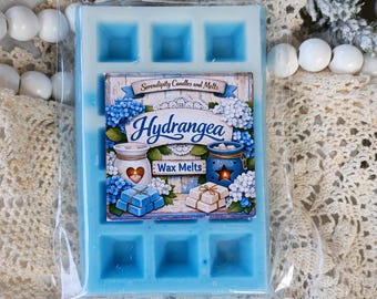 Hydrangea  Waffle Wax Melt
