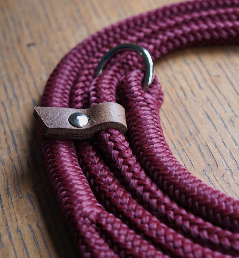 using a slip lead as a figure of 8