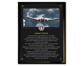 Airmen's Prayer Plaque