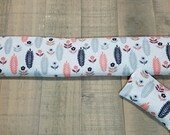 Leaf Wrist Pad for your Computer Keyboard Mouse Pad with Flax seeds Essential Oil Choices