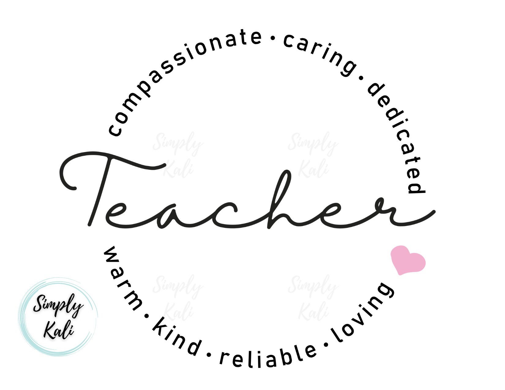 Personalized Teacher Bag – Simply September