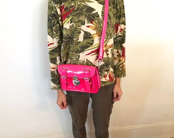 Neon Satchel Mini Crossbody Bag