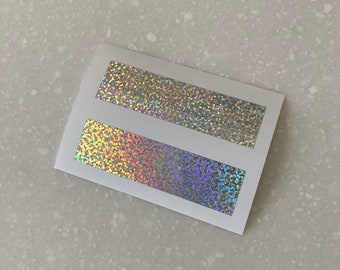 Equality Decal, Rainbow Equality, Pride Decal, Rainbow Holographic, Pride Month, Gay Pride Sticker, LGBTQ, Pride, Laptop Decal, Car Decal,