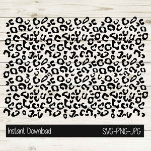 Leopard Print SVG, Cheetah Print SVG, Animal Print, Car Decal, Leopard Spots For Tumbler, Cheetah Spots, Digital Download, Instant Download