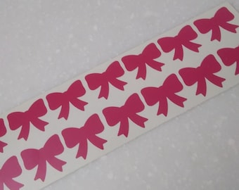 Foiled PRC Bow Sticker Seal – The Pink Room Co.