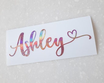Iridescent firedancercoffee ring decal