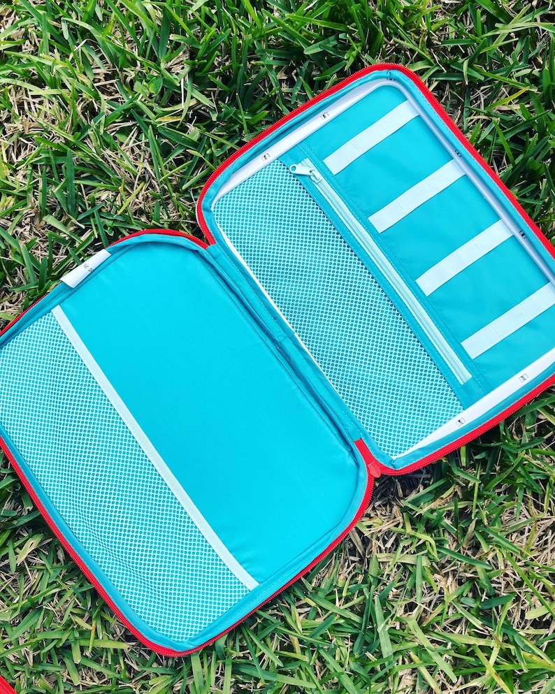 Kids Art Carrying Case, Personalized Art Case, Portable Drawing Case