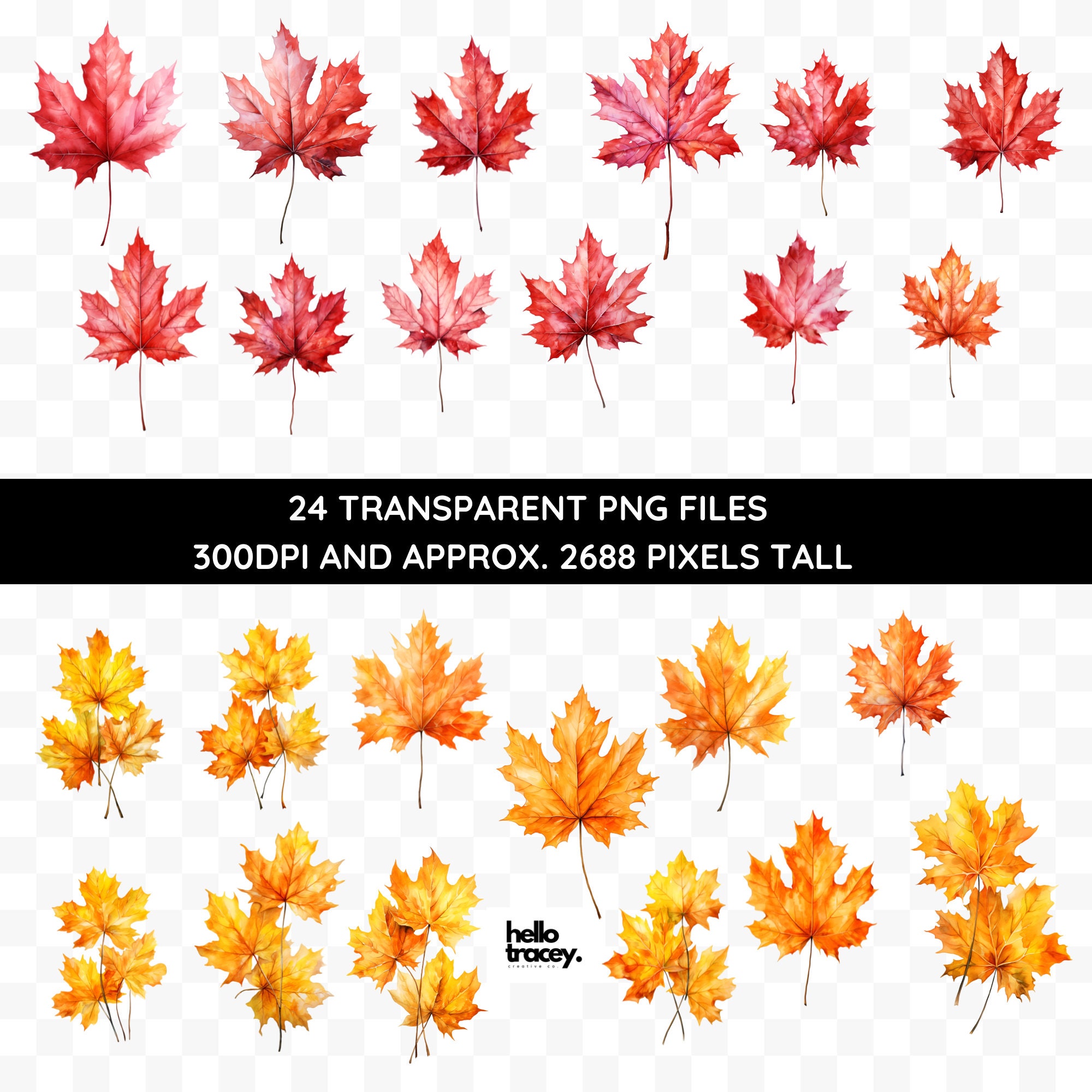 Maple Leaf Clipart PNG, Autumn Leaves Clip Art, Commercial Use ...