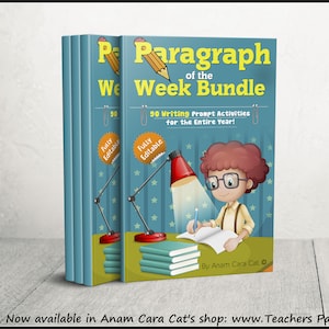 Teaching Paragraph Writing Elementary Paragraph of the Week Homeschool Teaching Grades 3-6  Teaching Expository Writing Opinion Narrative