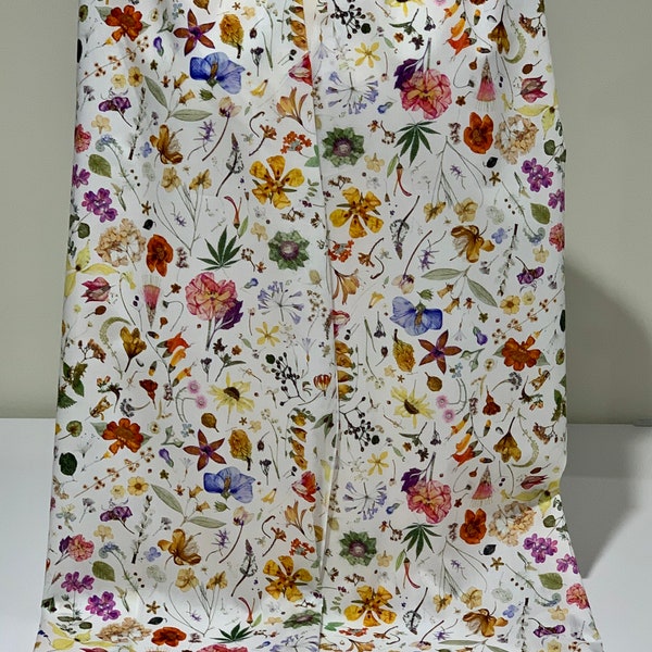100% Cotton Scarf created with Liberty of London Tana Lawn ‘Eve D’ Floral ~ 30x190cm
