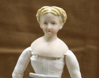 Reproduction Antique Parthania Doll 1865