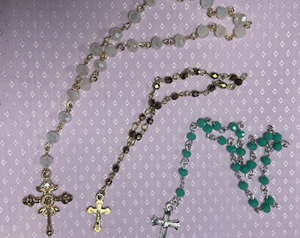 Reproduction French Fashion Doll Rosary 3 sizes and styles