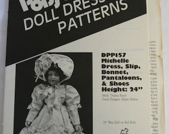 VTG Doll Crafter Poissot Doll Clothing patterns DPP 157 to 182
