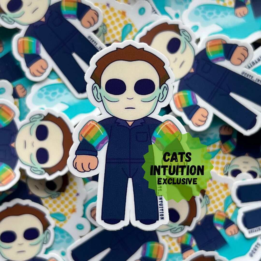 Michael in Floaties (summer Slashers) - Sticker - Etsy