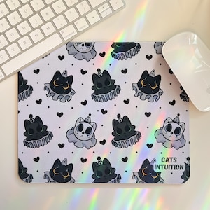 Gatitos góticos - Alfombrilla de ratón