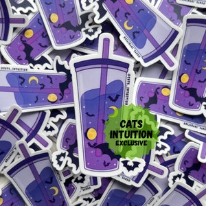 Spooky Purple Drink - Sticker