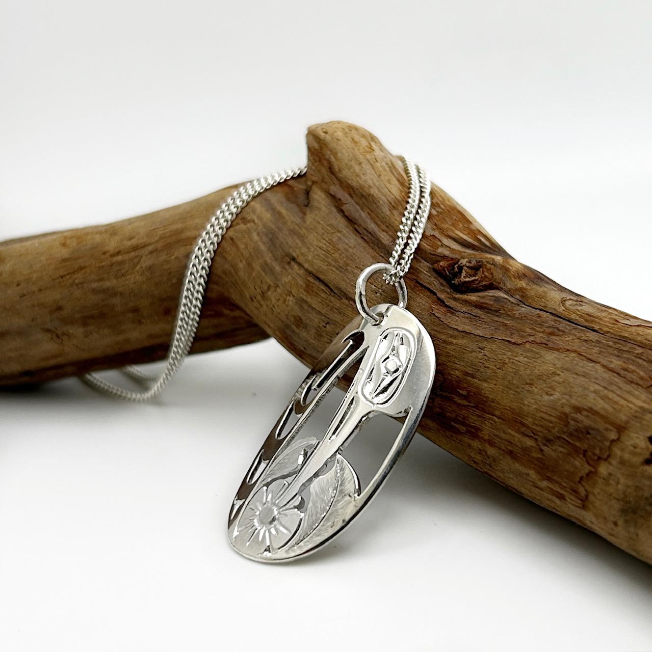 Ciondolo Colibrì In Argento, Collana Unica Con Uccello - Foto 4