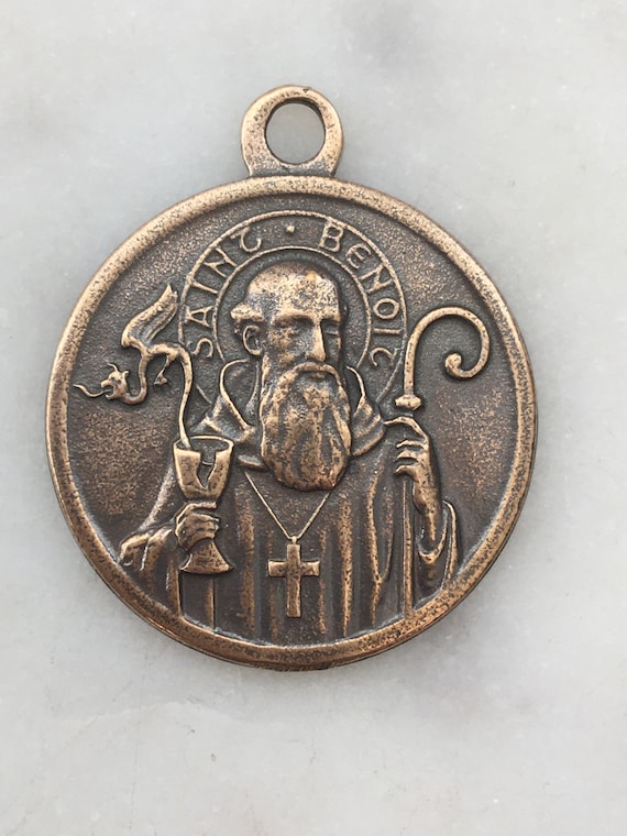 Buy Benedict Medal: 628 Antique Reproduction in Sterling