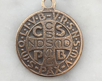 【Child Of Wild】St. Benedict 18KGF アンクレット Gold-Filled St. Benedict Crucifix Medal at Catholic Shop