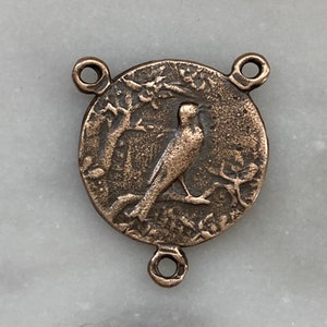 Saint Cecilia Rosary Centerpiece - Bronze or Sterling Silver - Antique ...