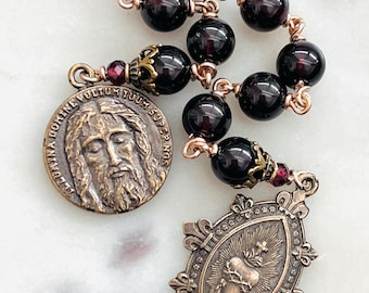 Coronilla de Novena a la Rendición - Granate y Bronce